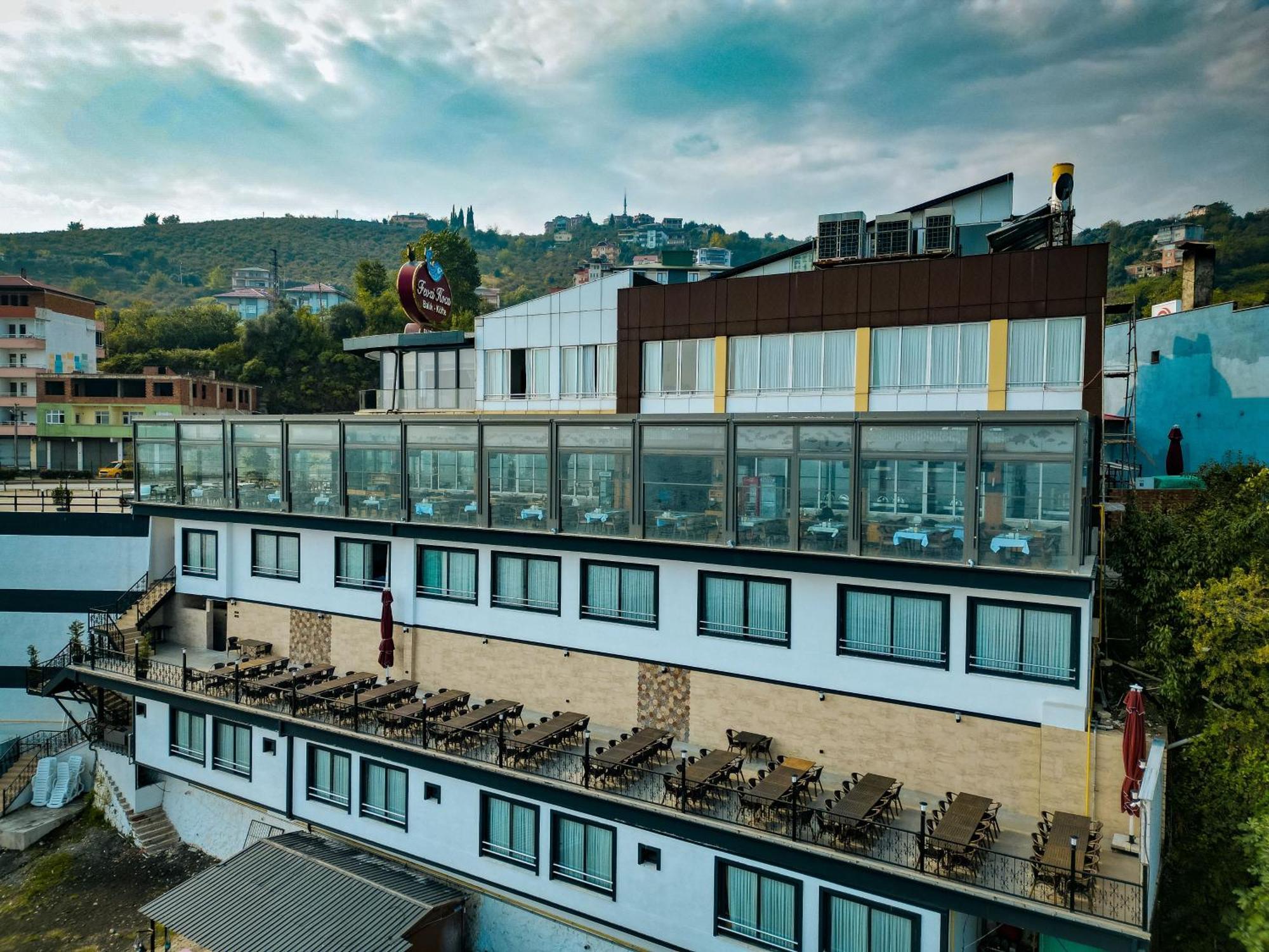 Fevzi Hoca Otel ทรับซอน ภายนอก รูปภาพ