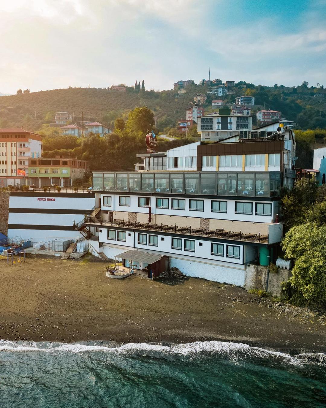 Fevzi Hoca Otel ทรับซอน ภายนอก รูปภาพ